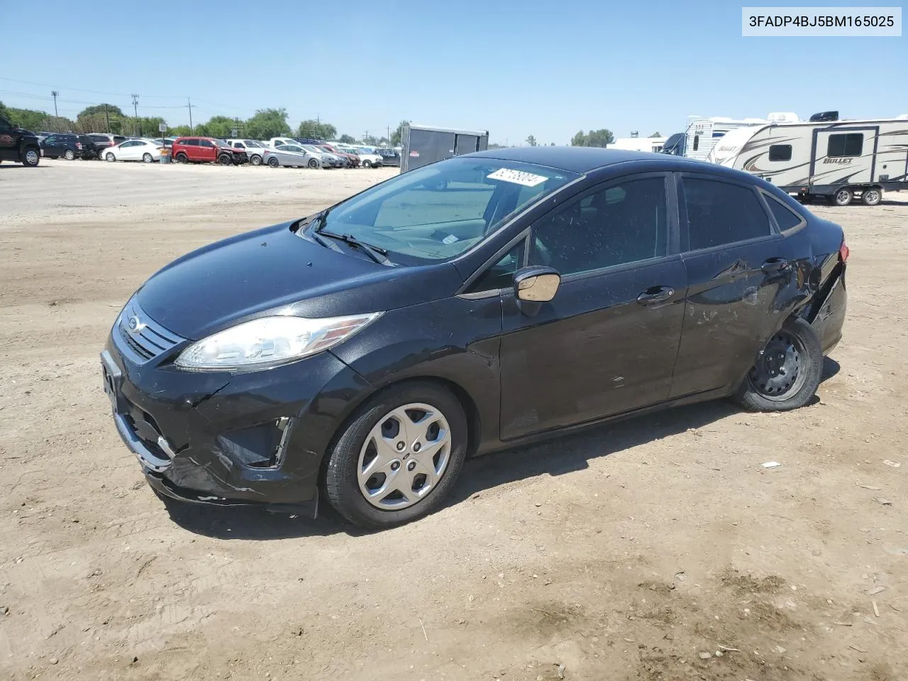 2011 Ford Fiesta Se VIN: 3FADP4BJ5BM165025 Lot: 62138004