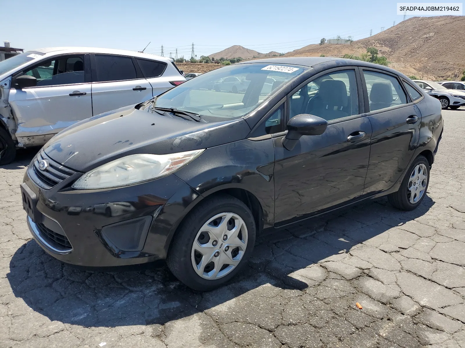 2011 Ford Fiesta S VIN: 3FADP4AJ0BM219462 Lot: 62192274