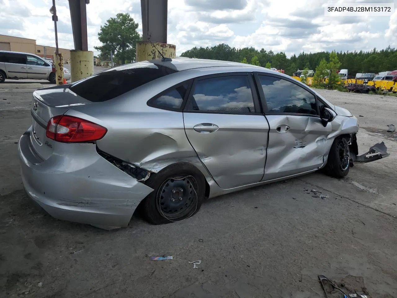 2011 Ford Fiesta Se VIN: 3FADP4BJ2BM153172 Lot: 62220204