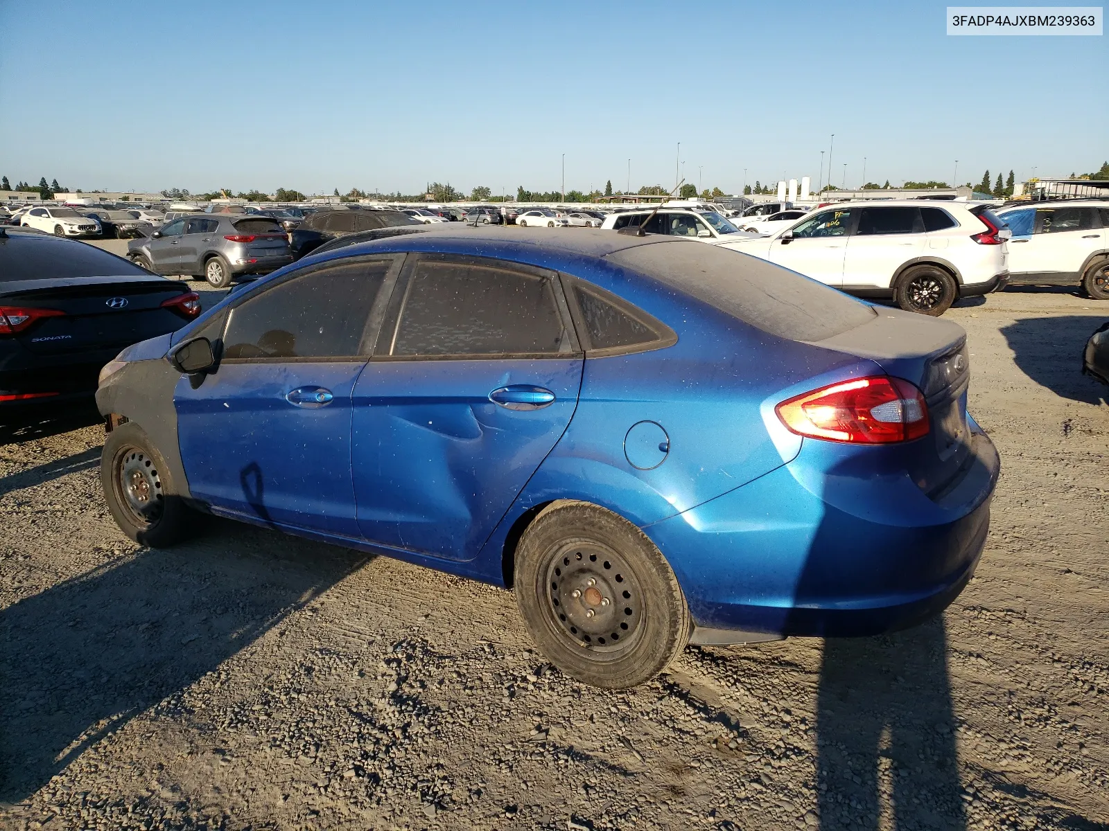 2011 Ford Fiesta S VIN: 3FADP4AJXBM239363 Lot: 63361794