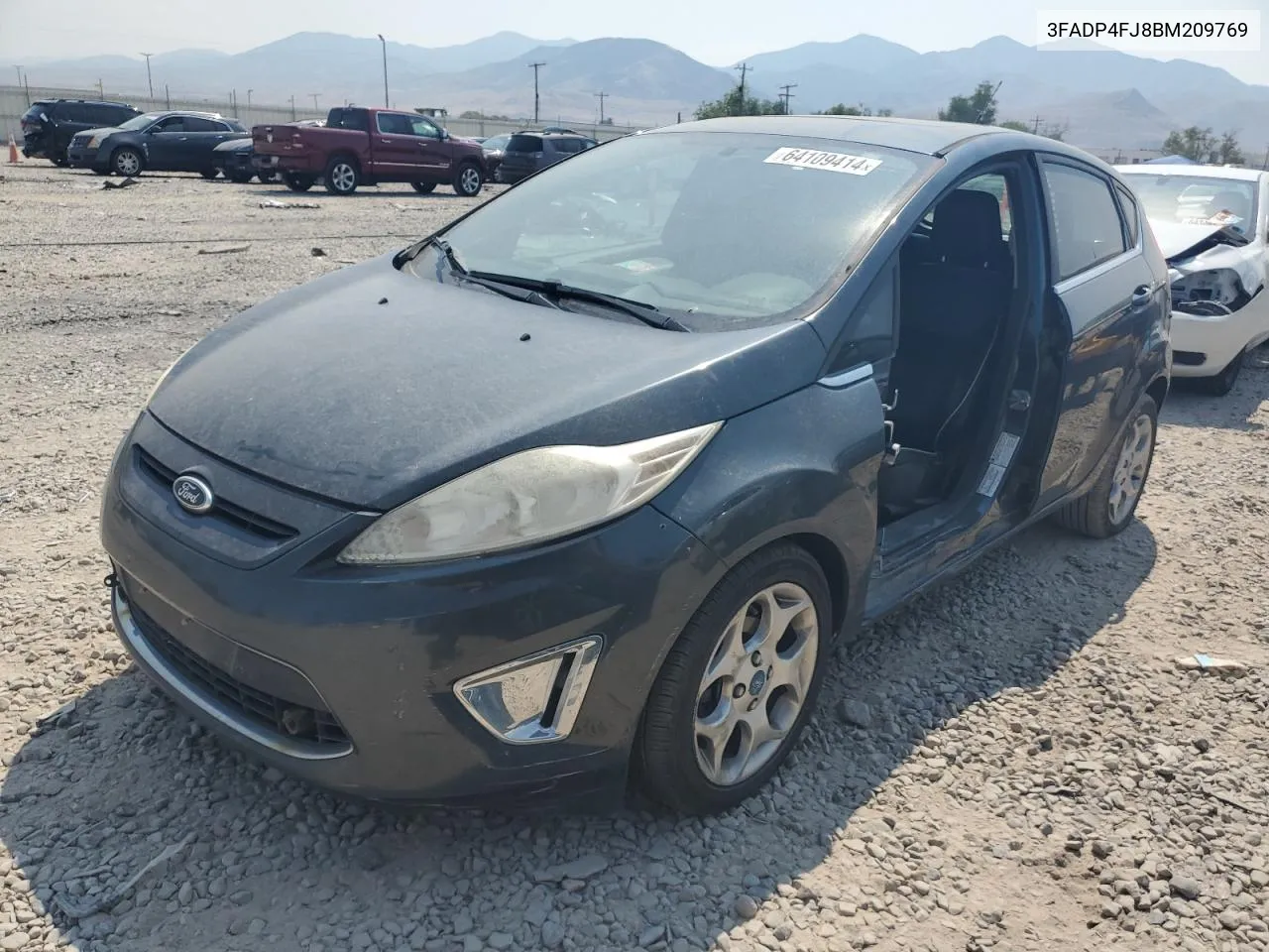 2011 Ford Fiesta Ses VIN: 3FADP4FJ8BM209769 Lot: 64109414