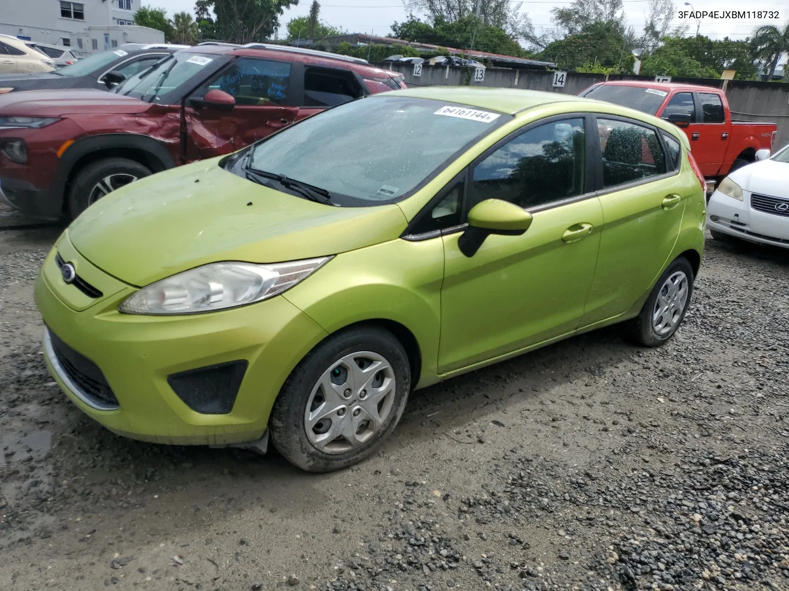 2011 Ford Fiesta Se VIN: 3FADP4EJXBM118732 Lot: 64161144