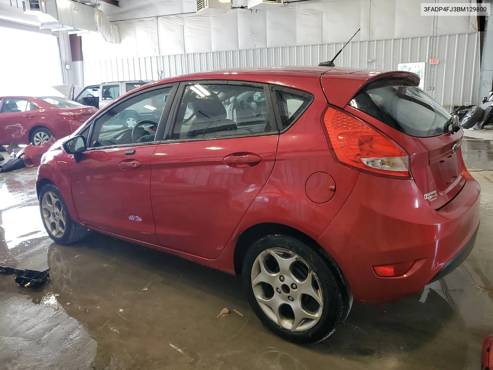 2011 Ford Fiesta Ses VIN: 3FADP4FJ3BM129800 Lot: 64227914