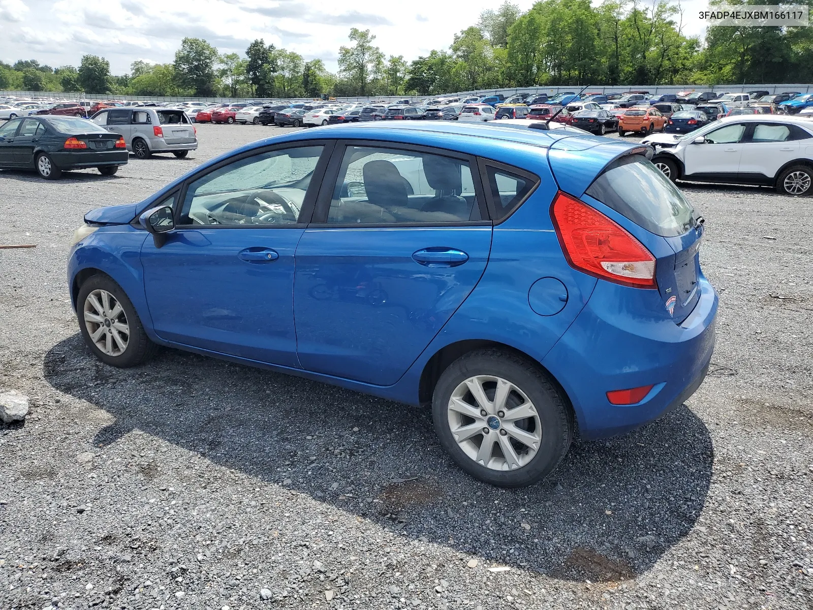 2011 Ford Fiesta Se VIN: 3FADP4EJXBM166117 Lot: 64501444