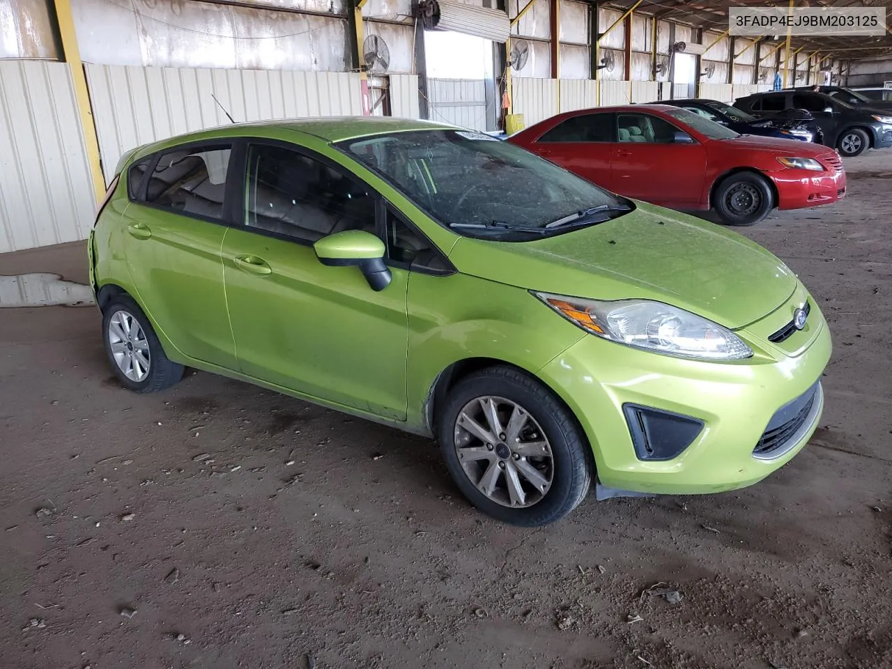 2011 Ford Fiesta Se VIN: 3FADP4EJ9BM203125 Lot: 64654254