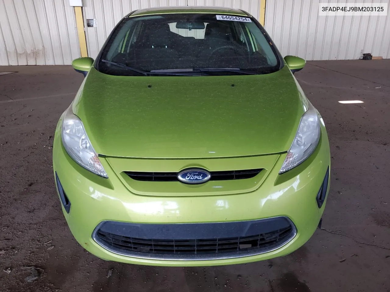 2011 Ford Fiesta Se VIN: 3FADP4EJ9BM203125 Lot: 64654254