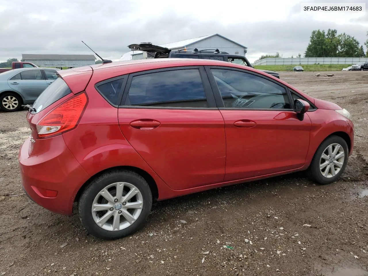 2011 Ford Fiesta Se VIN: 3FADP4EJ6BM174683 Lot: 65869234