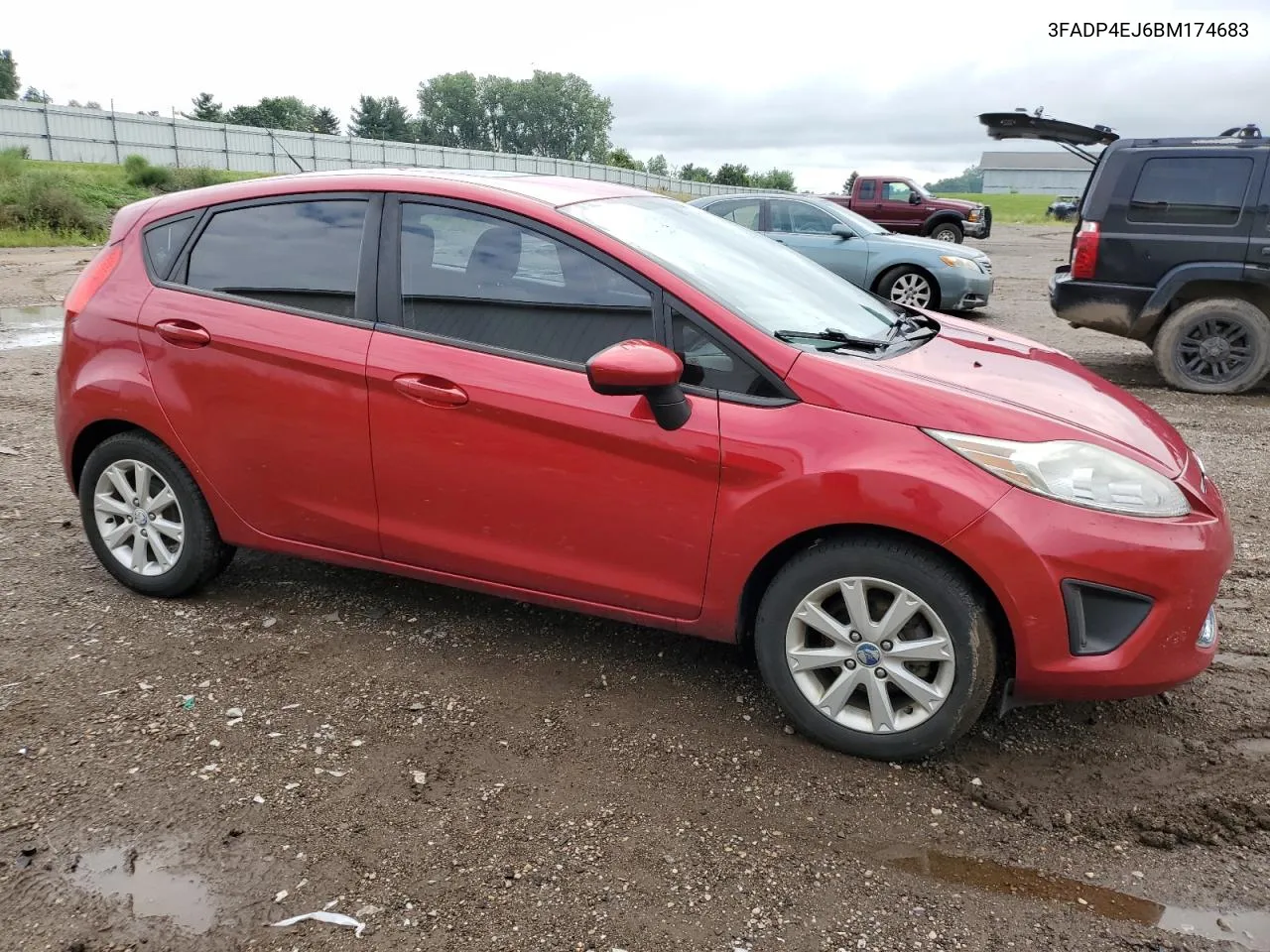 2011 Ford Fiesta Se VIN: 3FADP4EJ6BM174683 Lot: 65869234