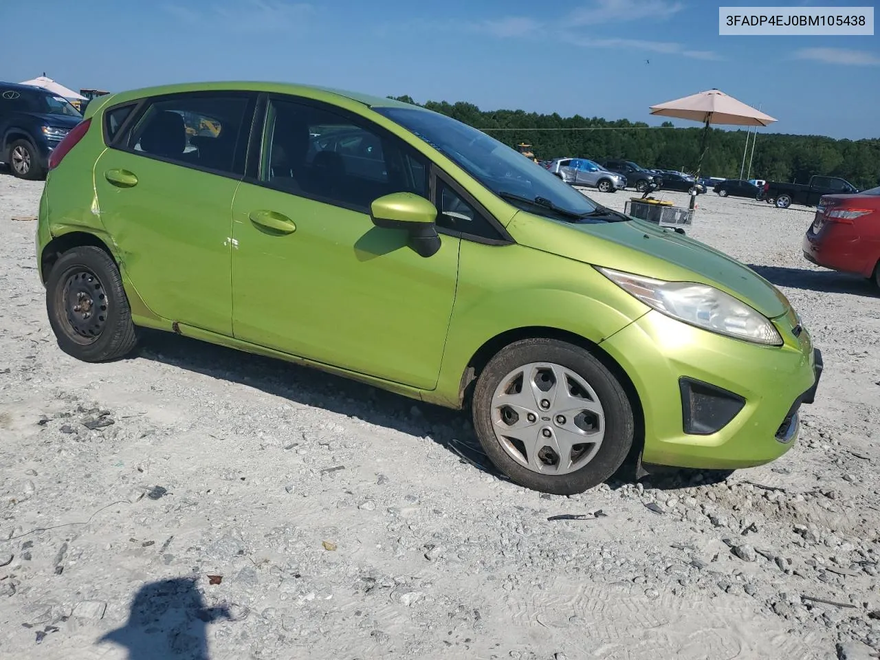 2011 Ford Fiesta Se VIN: 3FADP4EJ0BM105438 Lot: 66522094