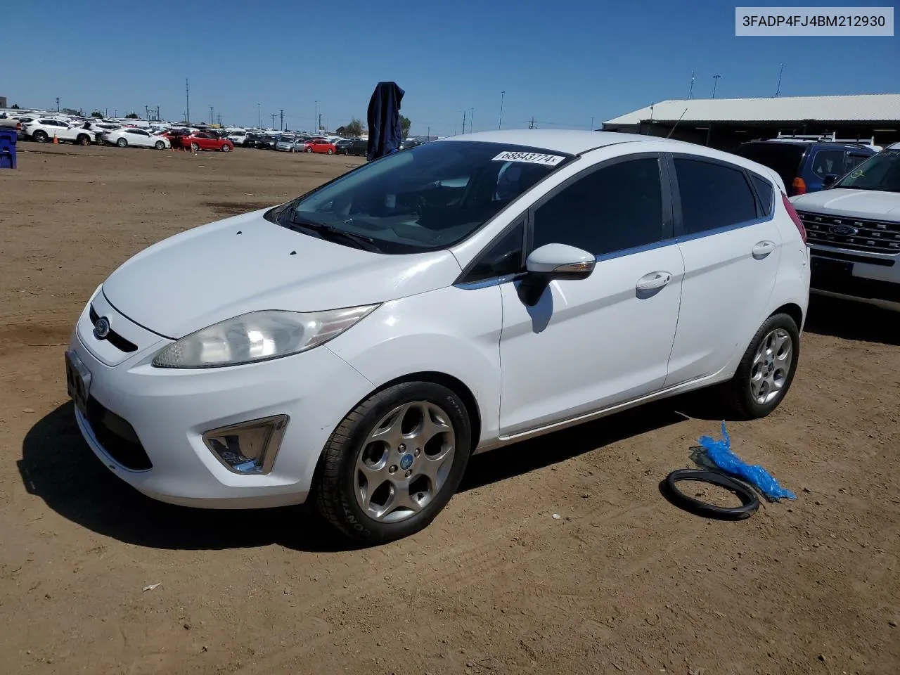 2011 Ford Fiesta Ses VIN: 3FADP4FJ4BM212930 Lot: 68843774