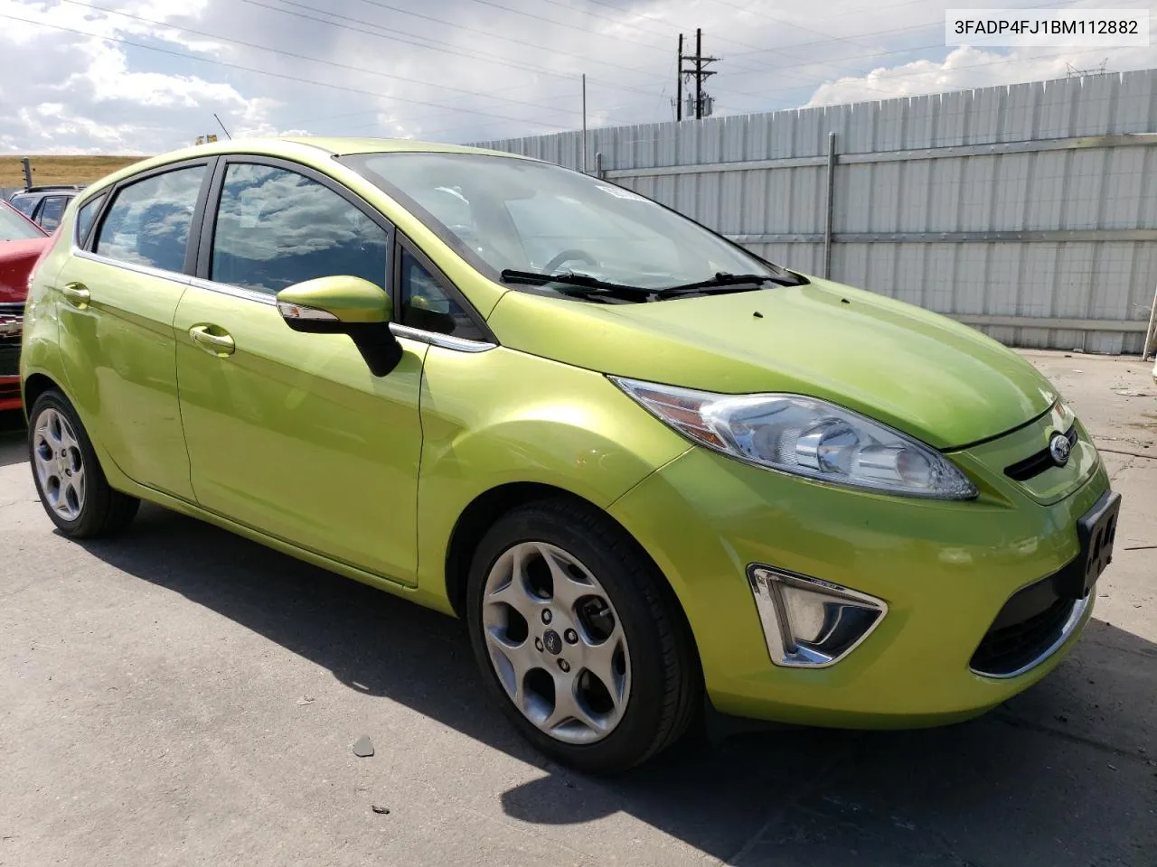 2011 Ford Fiesta Ses VIN: 3FADP4FJ1BM112882 Lot: 69772984