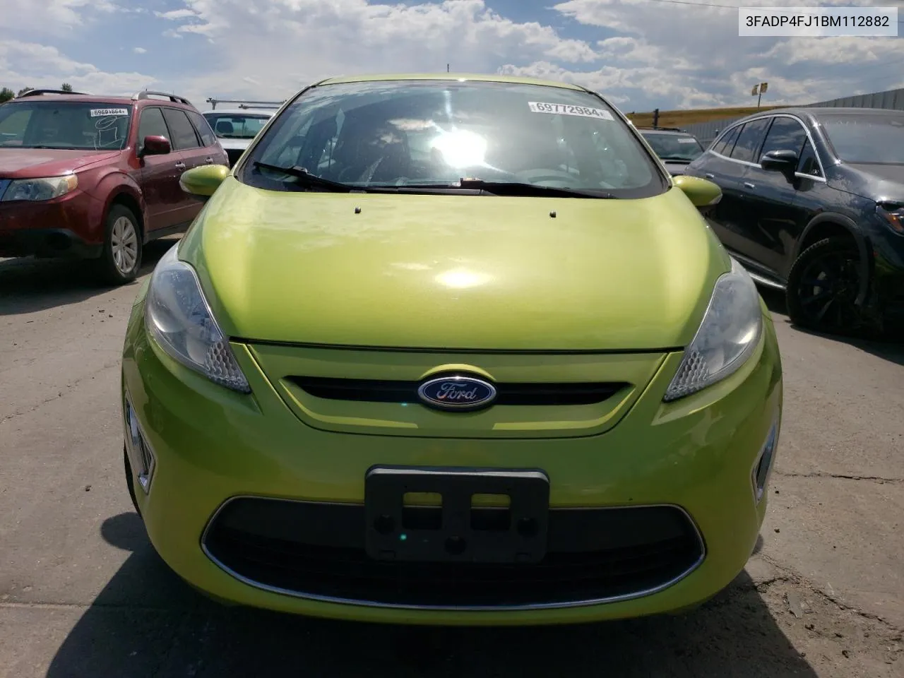 2011 Ford Fiesta Ses VIN: 3FADP4FJ1BM112882 Lot: 69772984