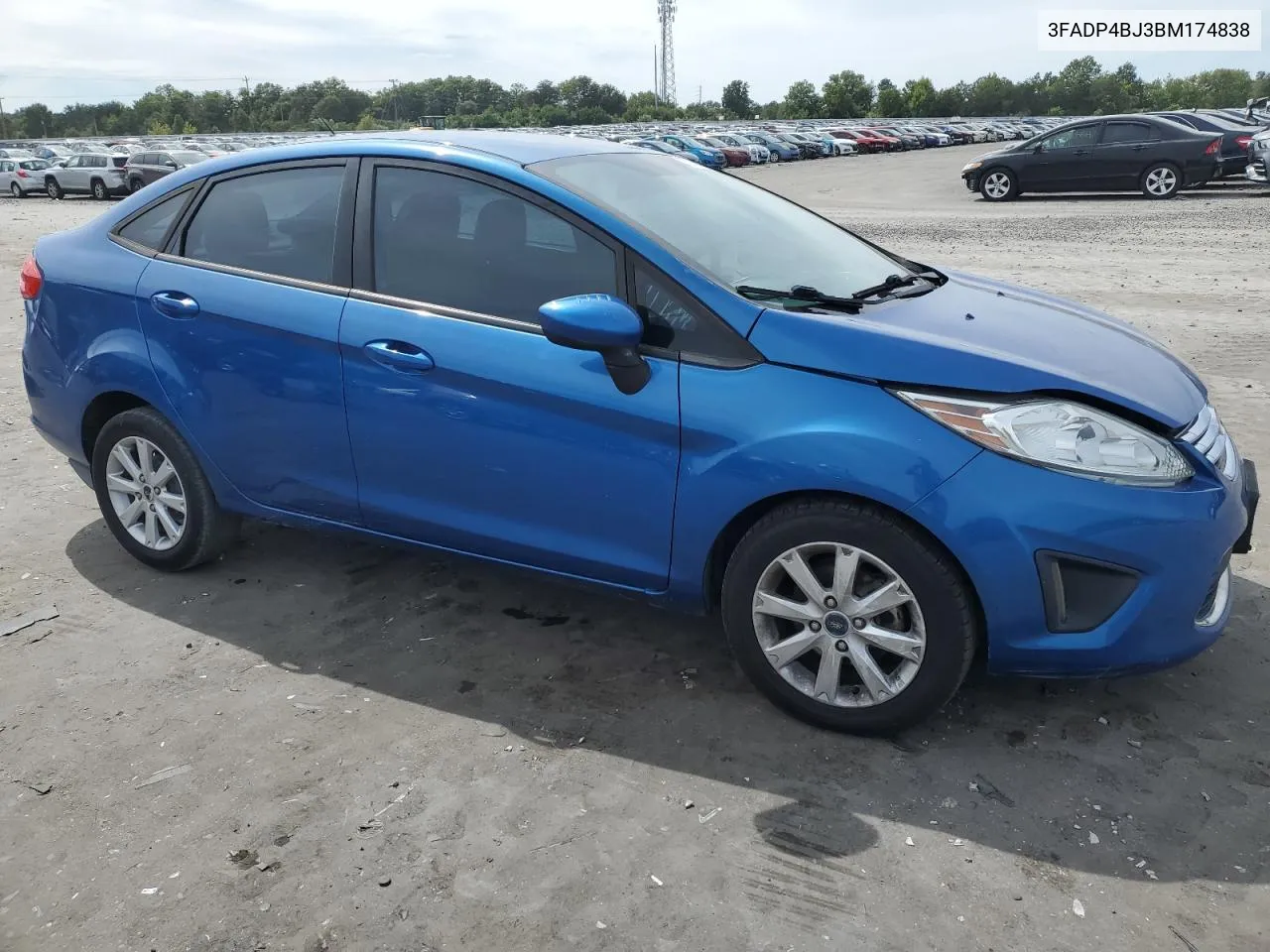 2011 Ford Fiesta Se VIN: 3FADP4BJ3BM174838 Lot: 70100214