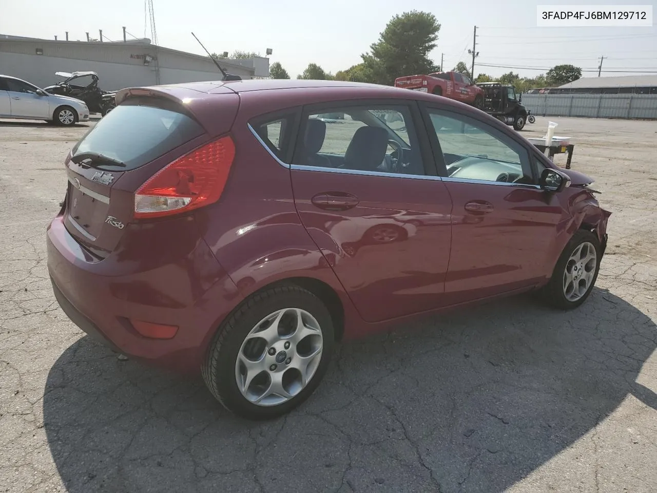 2011 Ford Fiesta Ses VIN: 3FADP4FJ6BM129712 Lot: 70759184