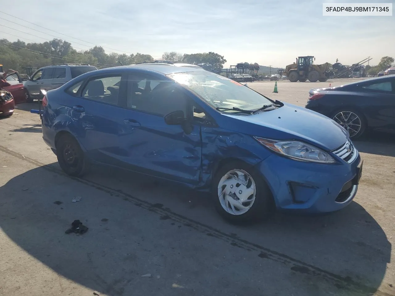 2011 Ford Fiesta Se VIN: 3FADP4BJ9BM171345 Lot: 71197794