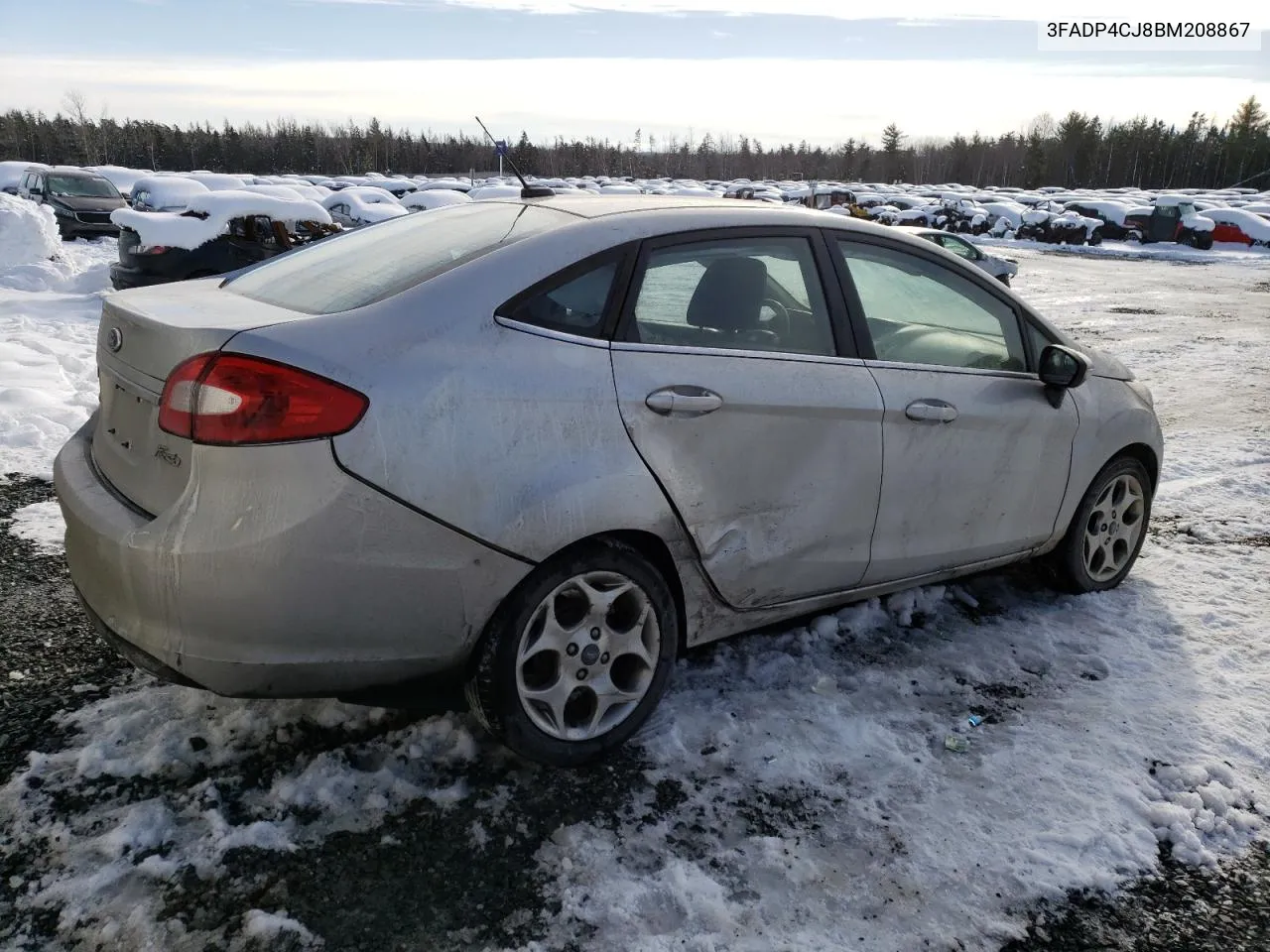 2011 Ford Fiesta Sel VIN: 3FADP4CJ8BM208867 Lot: 78709633