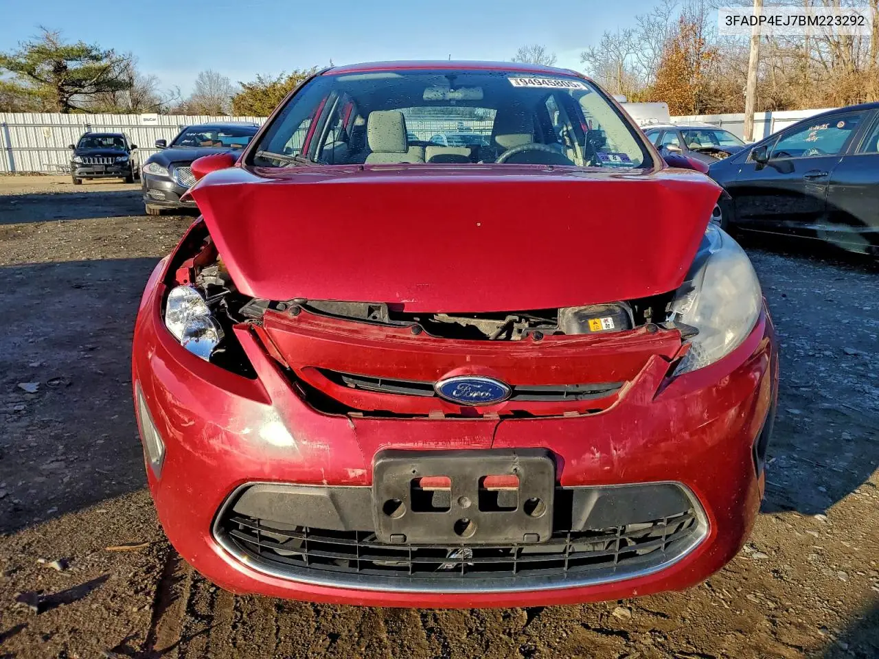 3FADP4EJ7BM223292 2011 Ford Fiesta Se