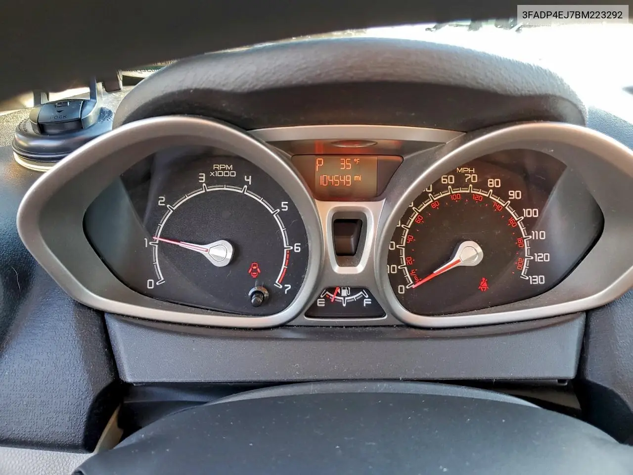 3FADP4EJ7BM223292 2011 Ford Fiesta Se