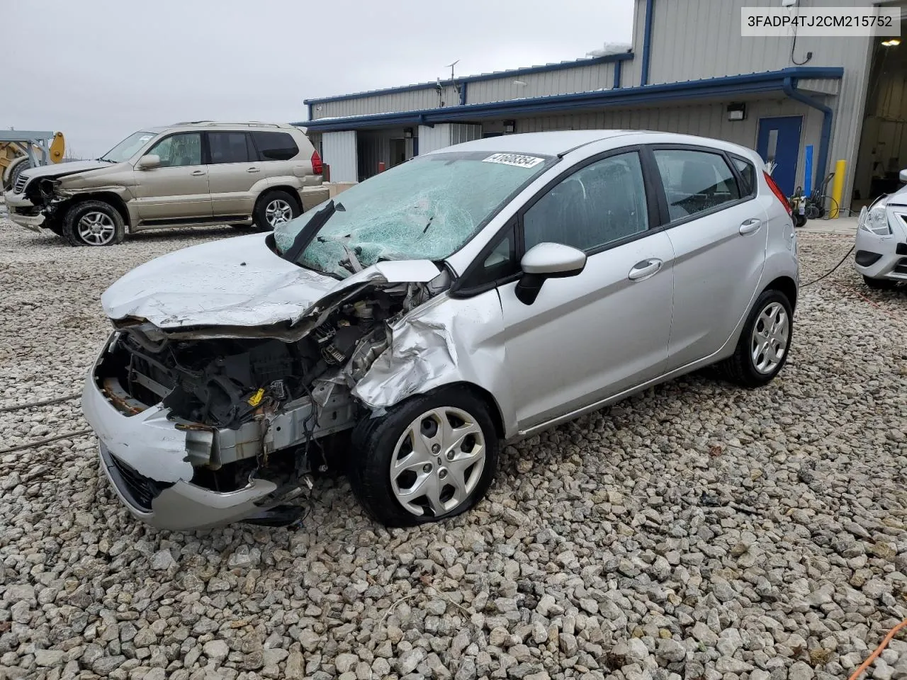 2012 Ford Fiesta S VIN: 3FADP4TJ2CM215752 Lot: 41608354