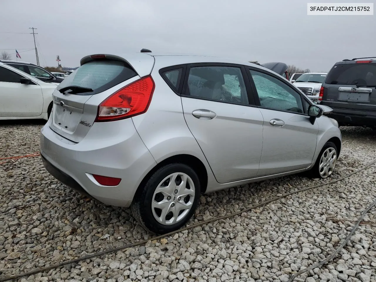 2012 Ford Fiesta S VIN: 3FADP4TJ2CM215752 Lot: 41608354