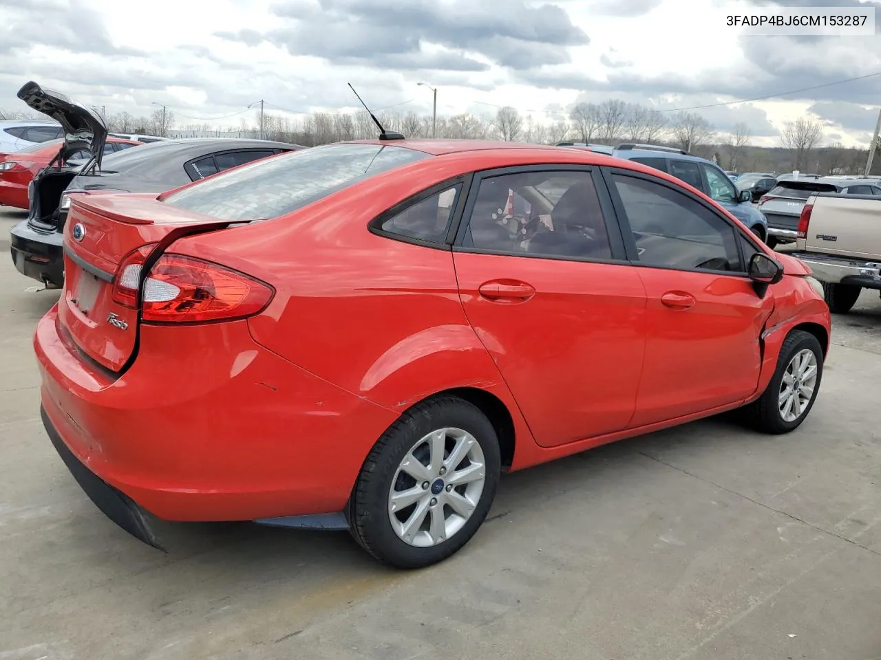 2012 Ford Fiesta Se VIN: 3FADP4BJ6CM153287 Lot: 46678714