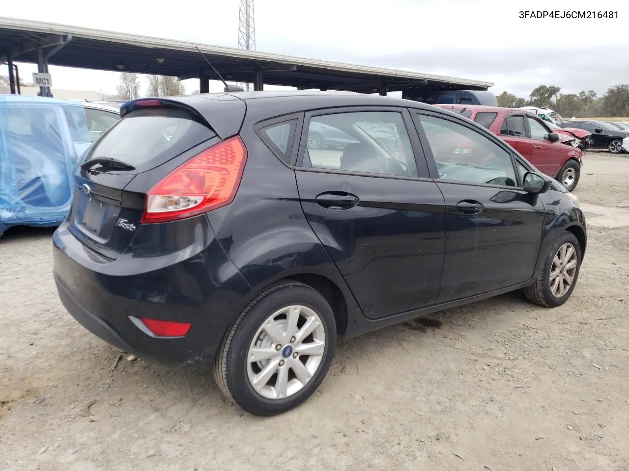 2012 Ford Fiesta Se VIN: 3FADP4EJ6CM216481 Lot: 49189964