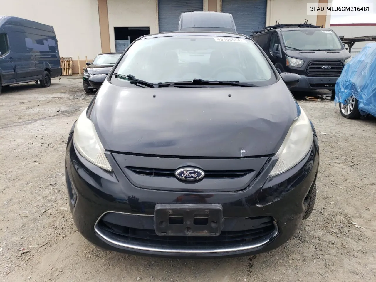 2012 Ford Fiesta Se VIN: 3FADP4EJ6CM216481 Lot: 49189964