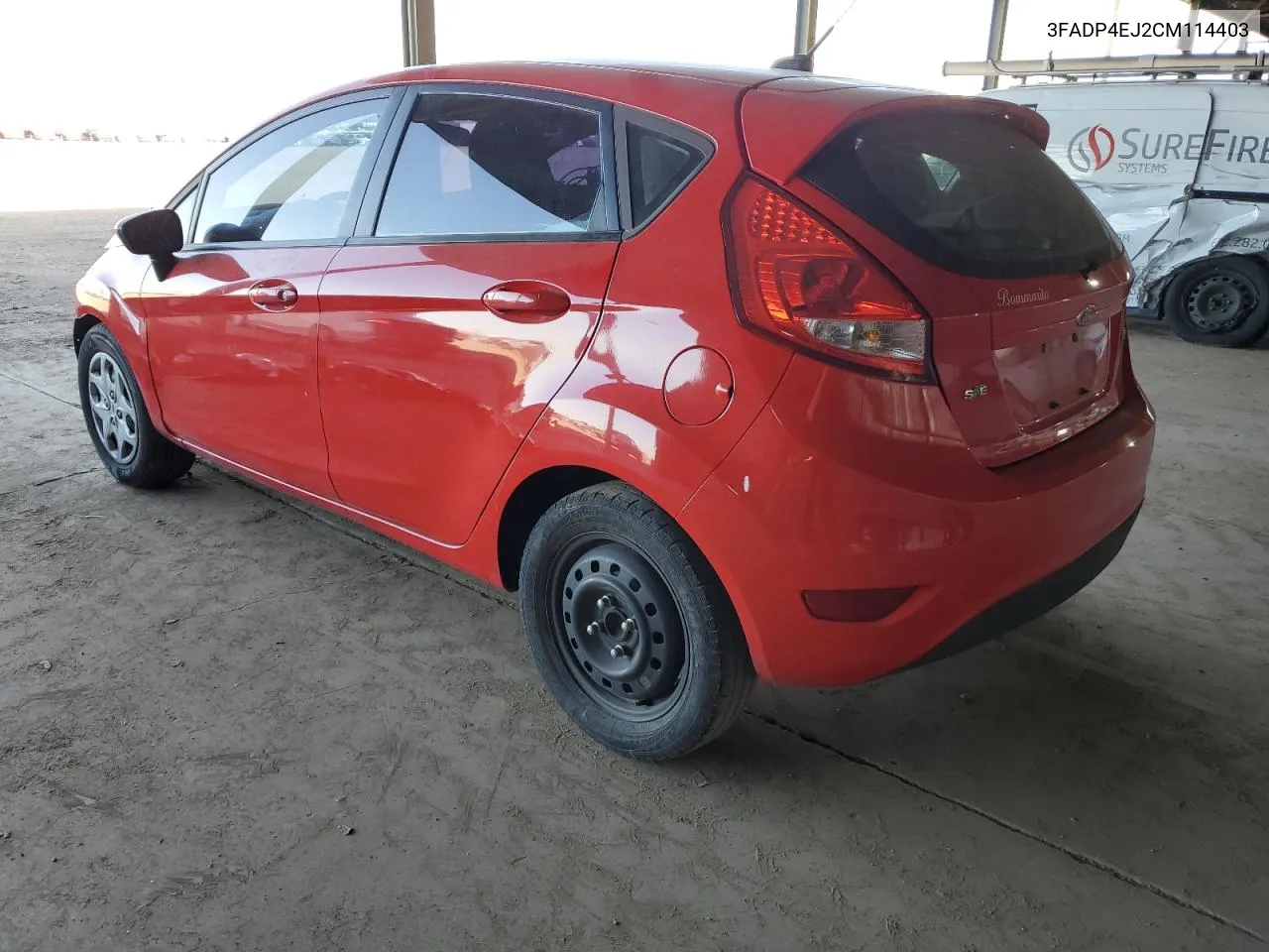 2012 Ford Fiesta Se VIN: 3FADP4EJ2CM114403 Lot: 50000774