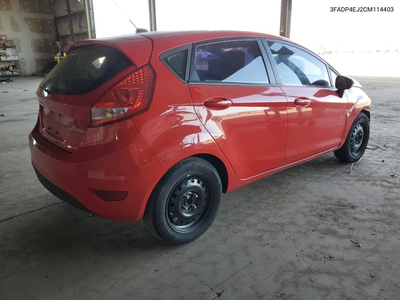 2012 Ford Fiesta Se VIN: 3FADP4EJ2CM114403 Lot: 50000774