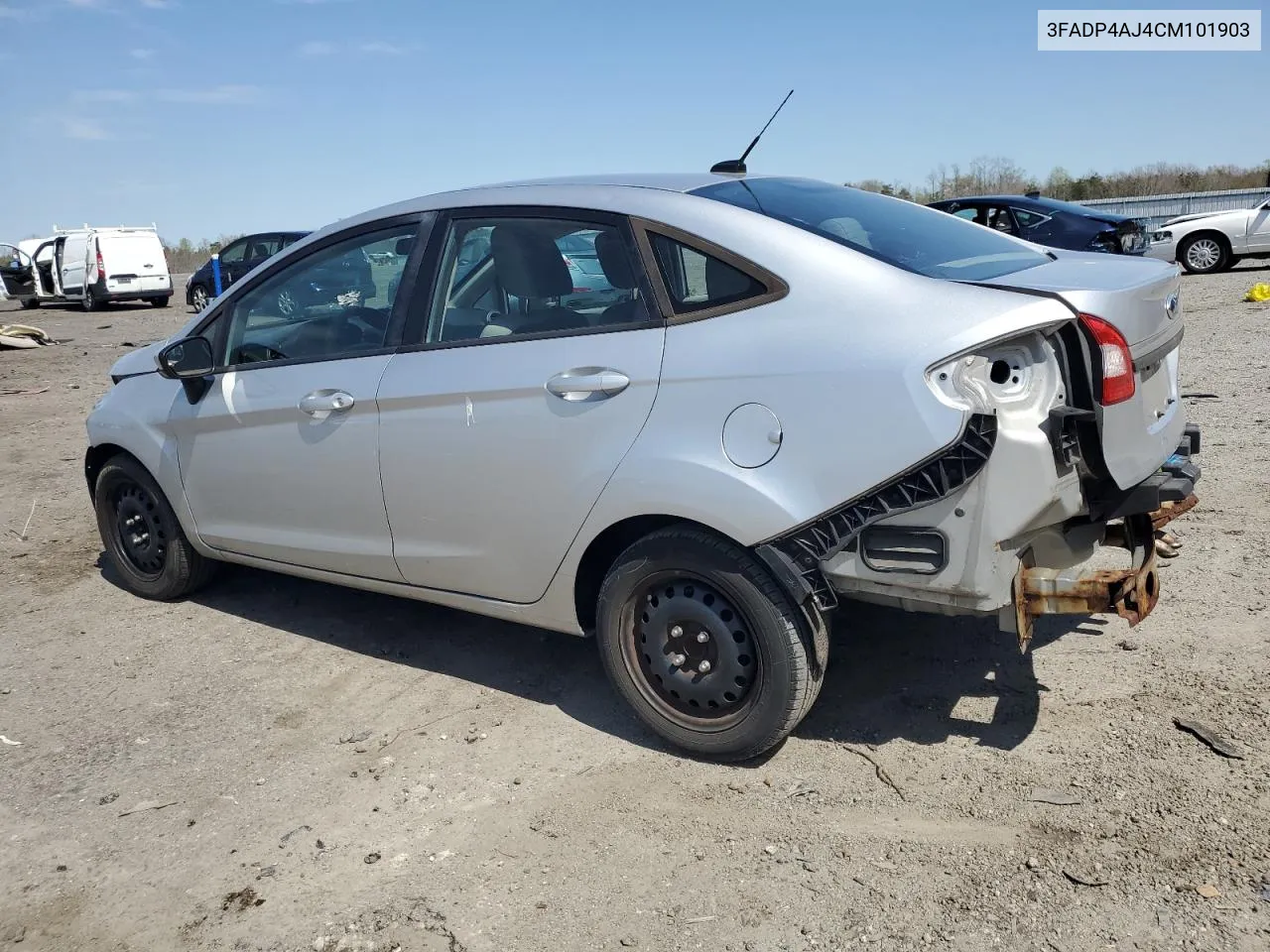 2012 Ford Fiesta S VIN: 3FADP4AJ4CM101903 Lot: 50225624