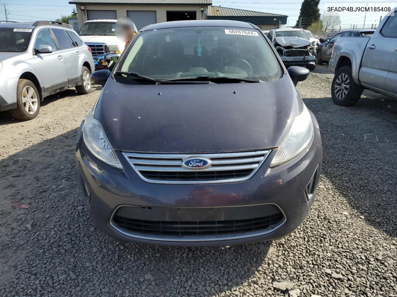 2012 Ford Fiesta Se VIN: 3FADP4BJ9CM185408 Lot: 50267644