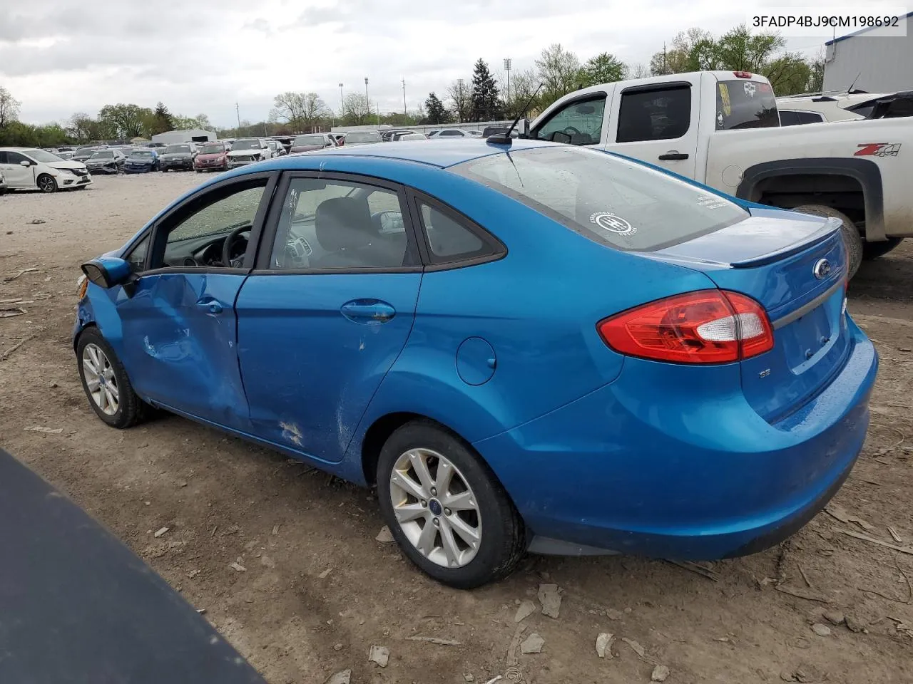 2012 Ford Fiesta Se VIN: 3FADP4BJ9CM198692 Lot: 51575174