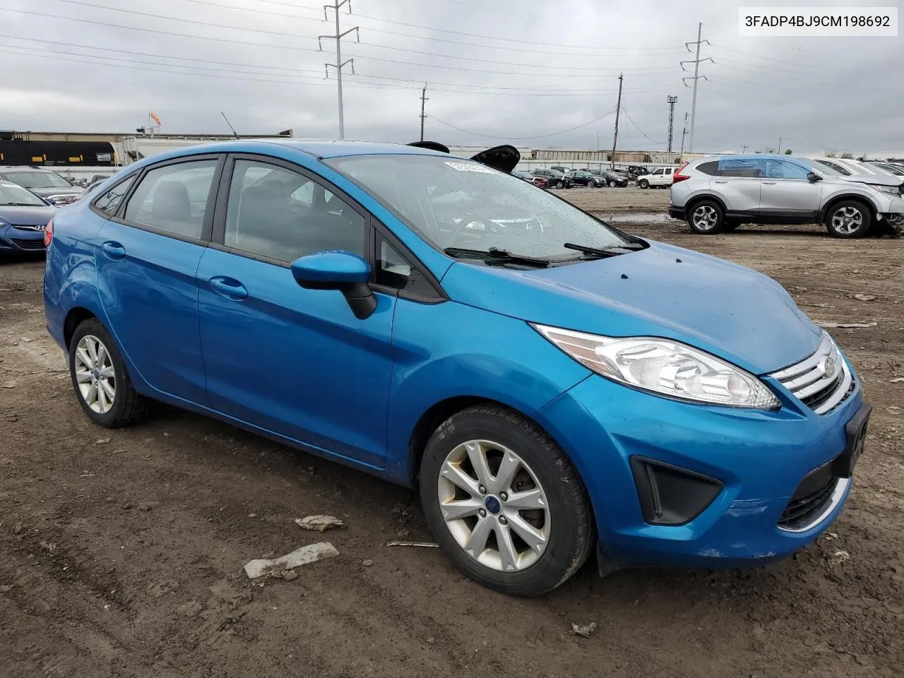 2012 Ford Fiesta Se VIN: 3FADP4BJ9CM198692 Lot: 51575174