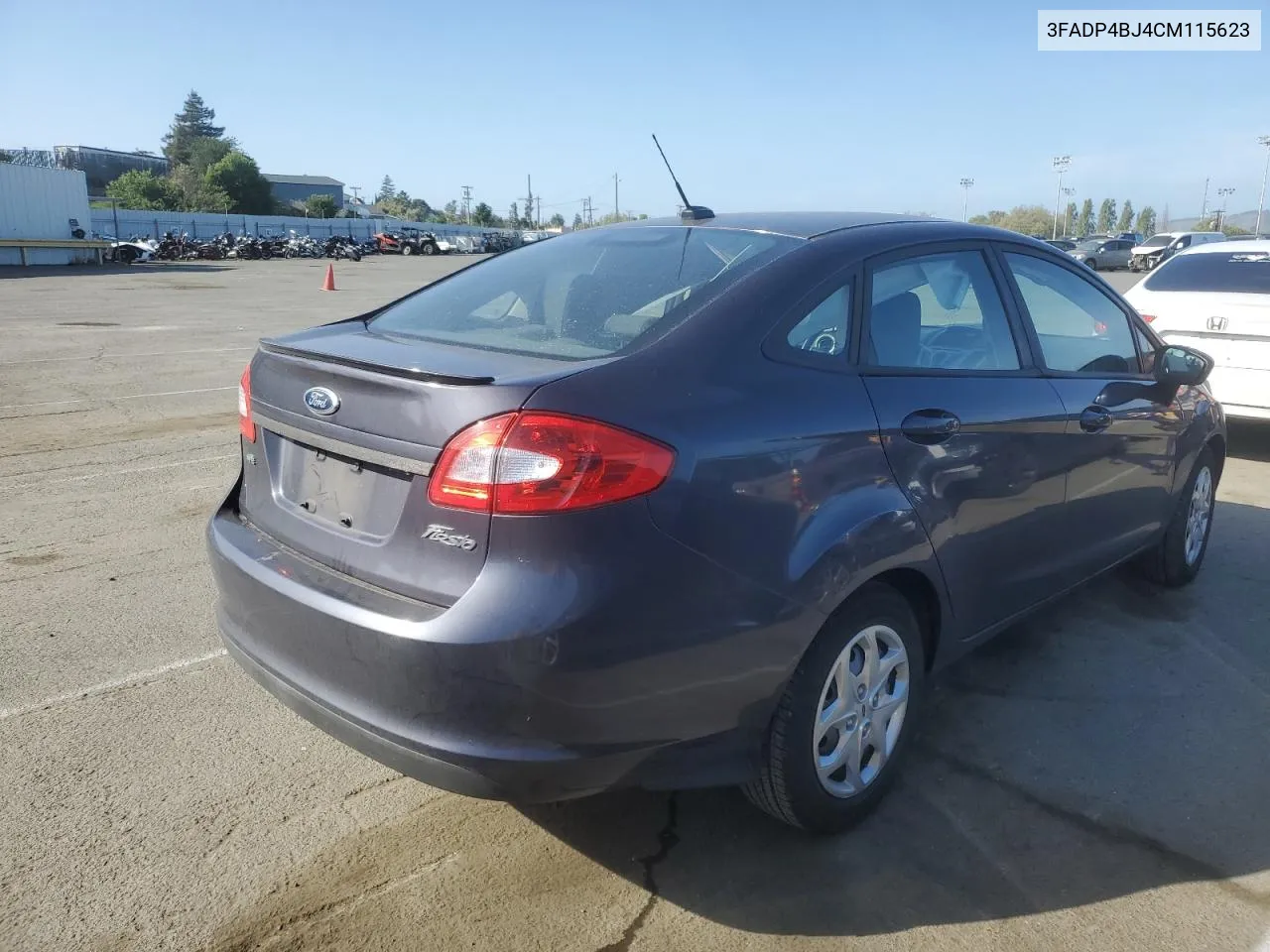 2012 Ford Fiesta Se VIN: 3FADP4BJ4CM115623 Lot: 51678234