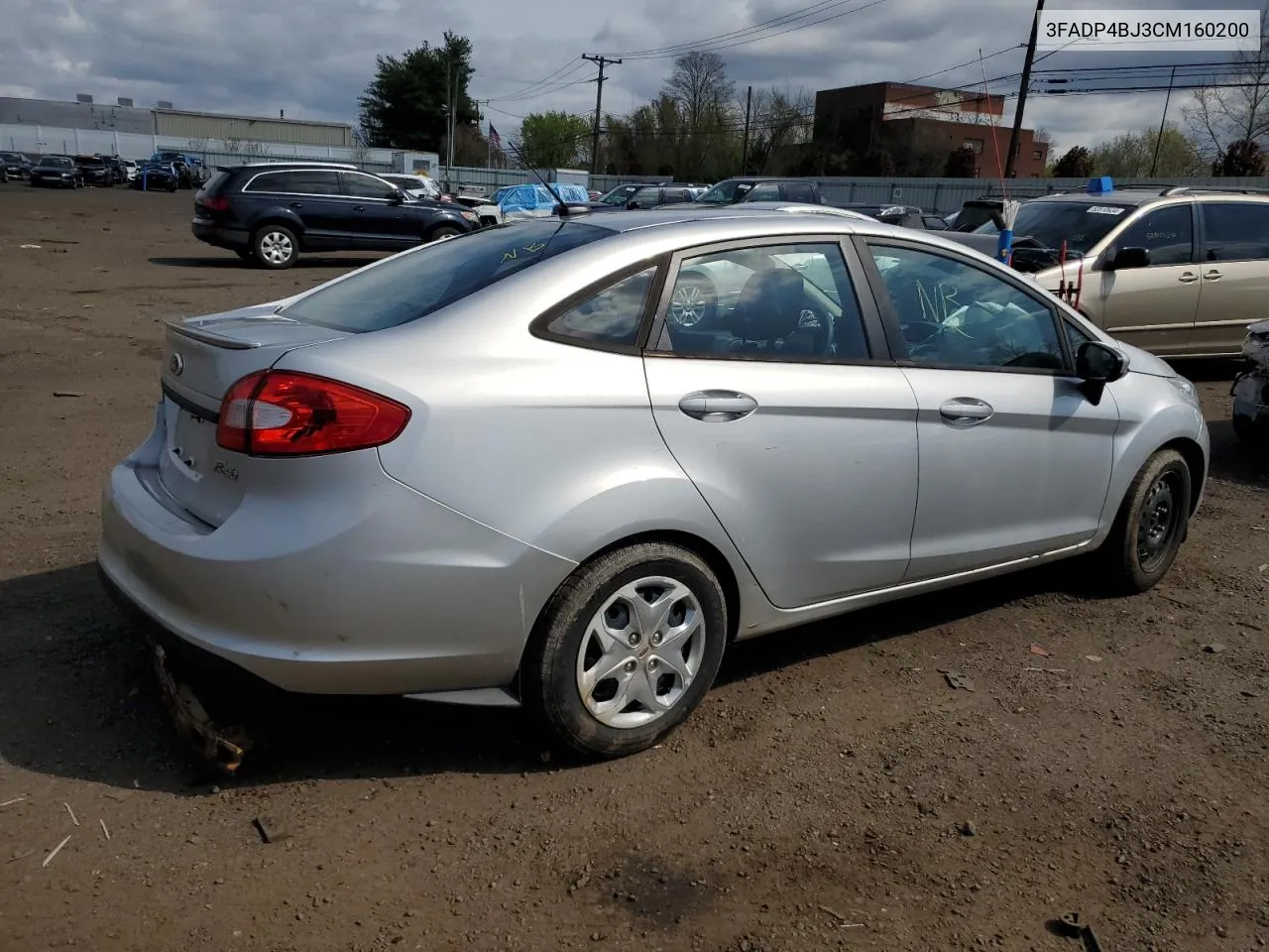 2012 Ford Fiesta Se VIN: 3FADP4BJ3CM160200 Lot: 52022334