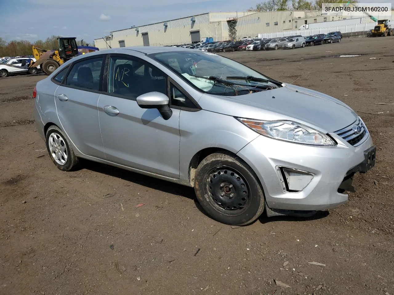 2012 Ford Fiesta Se VIN: 3FADP4BJ3CM160200 Lot: 52022334