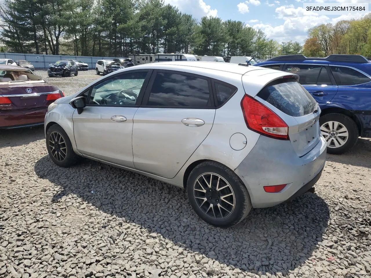 2012 Ford Fiesta Se VIN: 3FADP4EJ3CM175484 Lot: 52047674