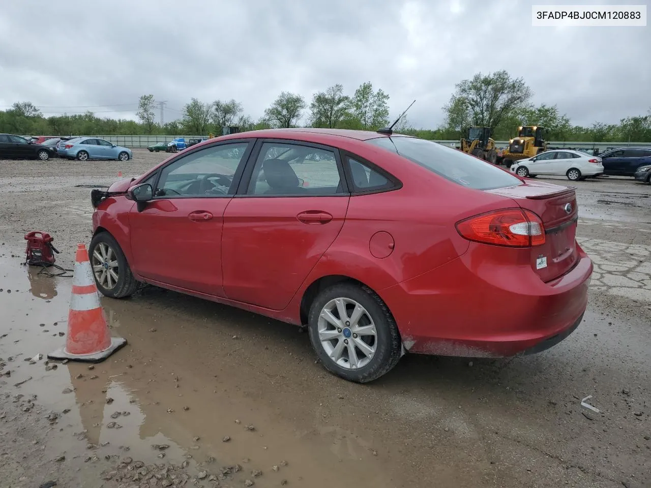 2012 Ford Fiesta Se VIN: 3FADP4BJ0CM120883 Lot: 52602104