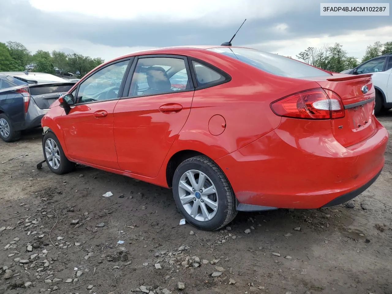 2012 Ford Fiesta Se VIN: 3FADP4BJ4CM102287 Lot: 53748244