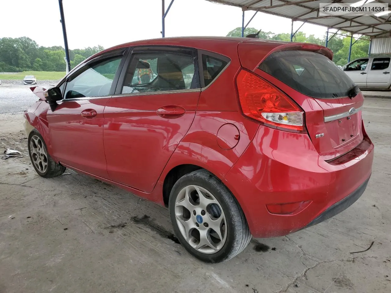 2012 Ford Fiesta Ses VIN: 3FADP4FJ8CM114534 Lot: 53961894