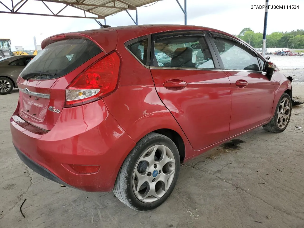 2012 Ford Fiesta Ses VIN: 3FADP4FJ8CM114534 Lot: 53961894