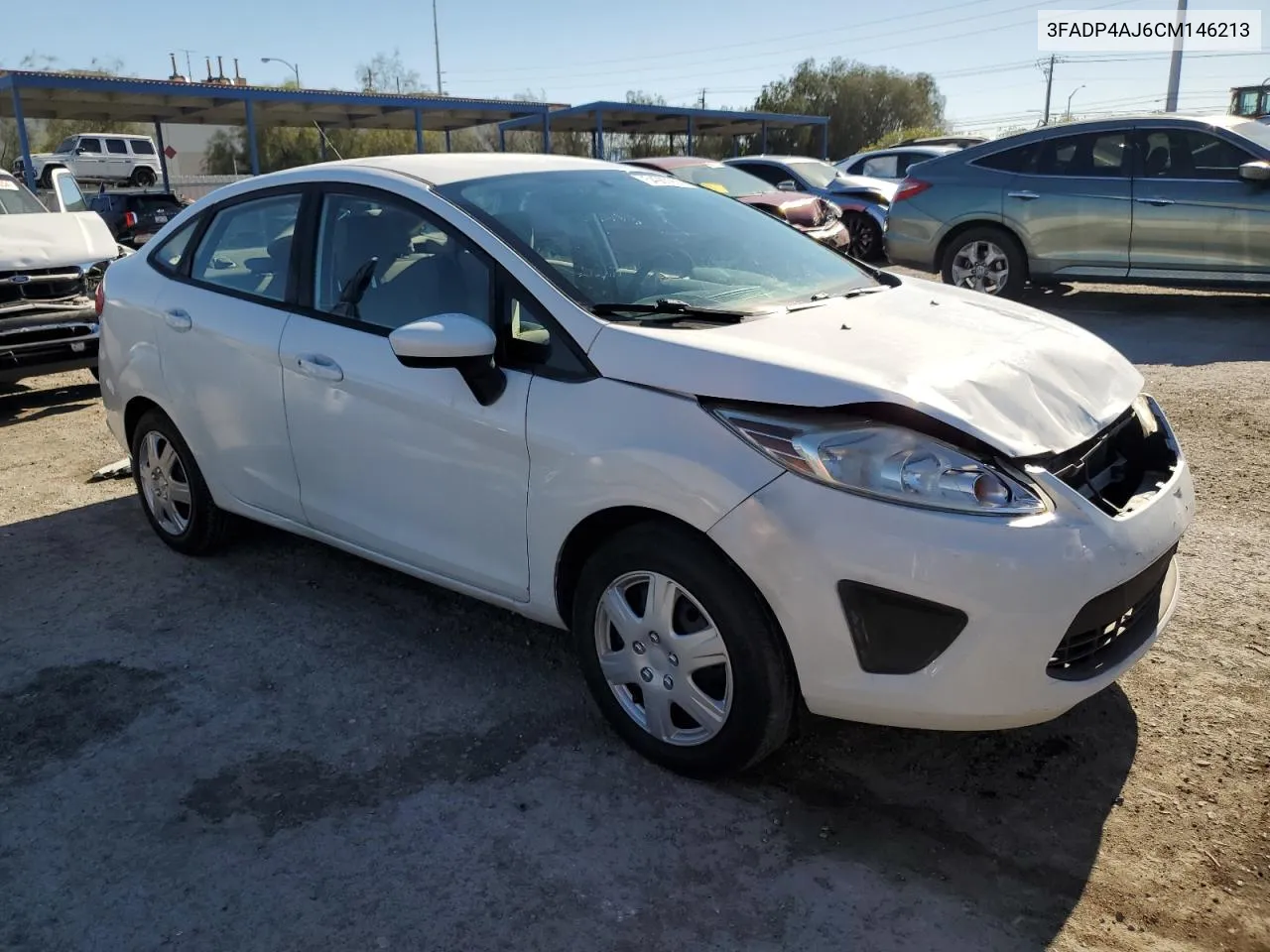 2012 Ford Fiesta S VIN: 3FADP4AJ6CM146213 Lot: 54060904