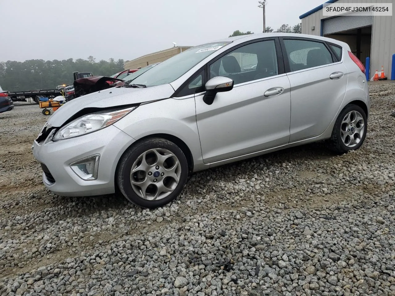 2012 Ford Fiesta Ses VIN: 3FADP4FJ3CM145254 Lot: 54592774