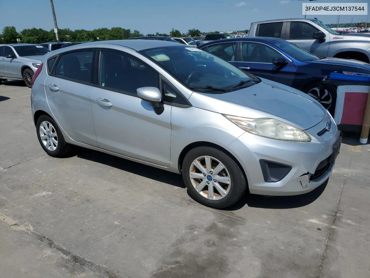 2012 Ford Fiesta Se VIN: 3FADP4EJ3CM137544 Lot: 54777124