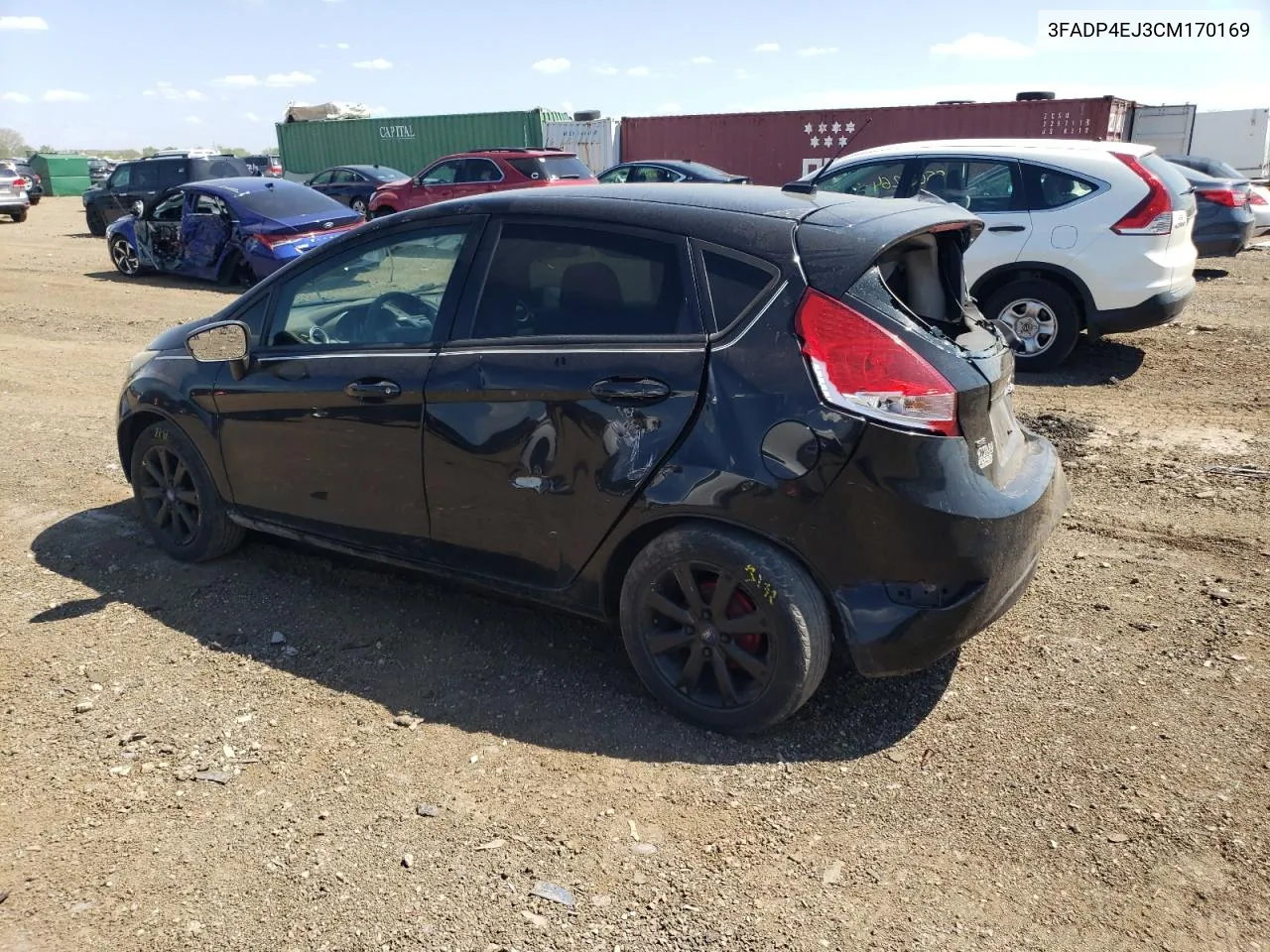 2012 Ford Fiesta Se VIN: 3FADP4EJ3CM170169 Lot: 54904524