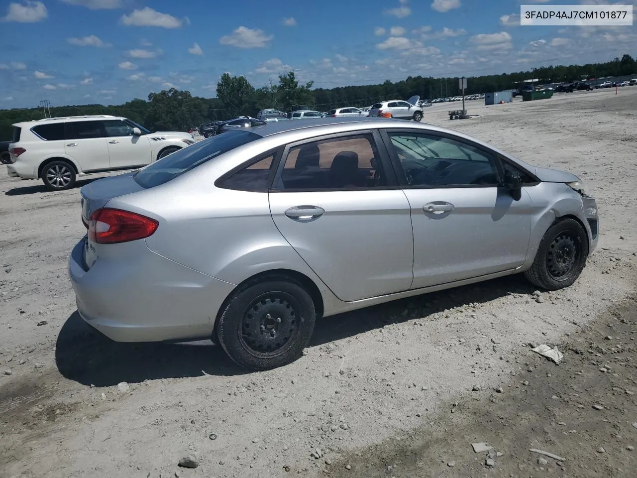 2012 Ford Fiesta S VIN: 3FADP4AJ7CM101877 Lot: 55576524