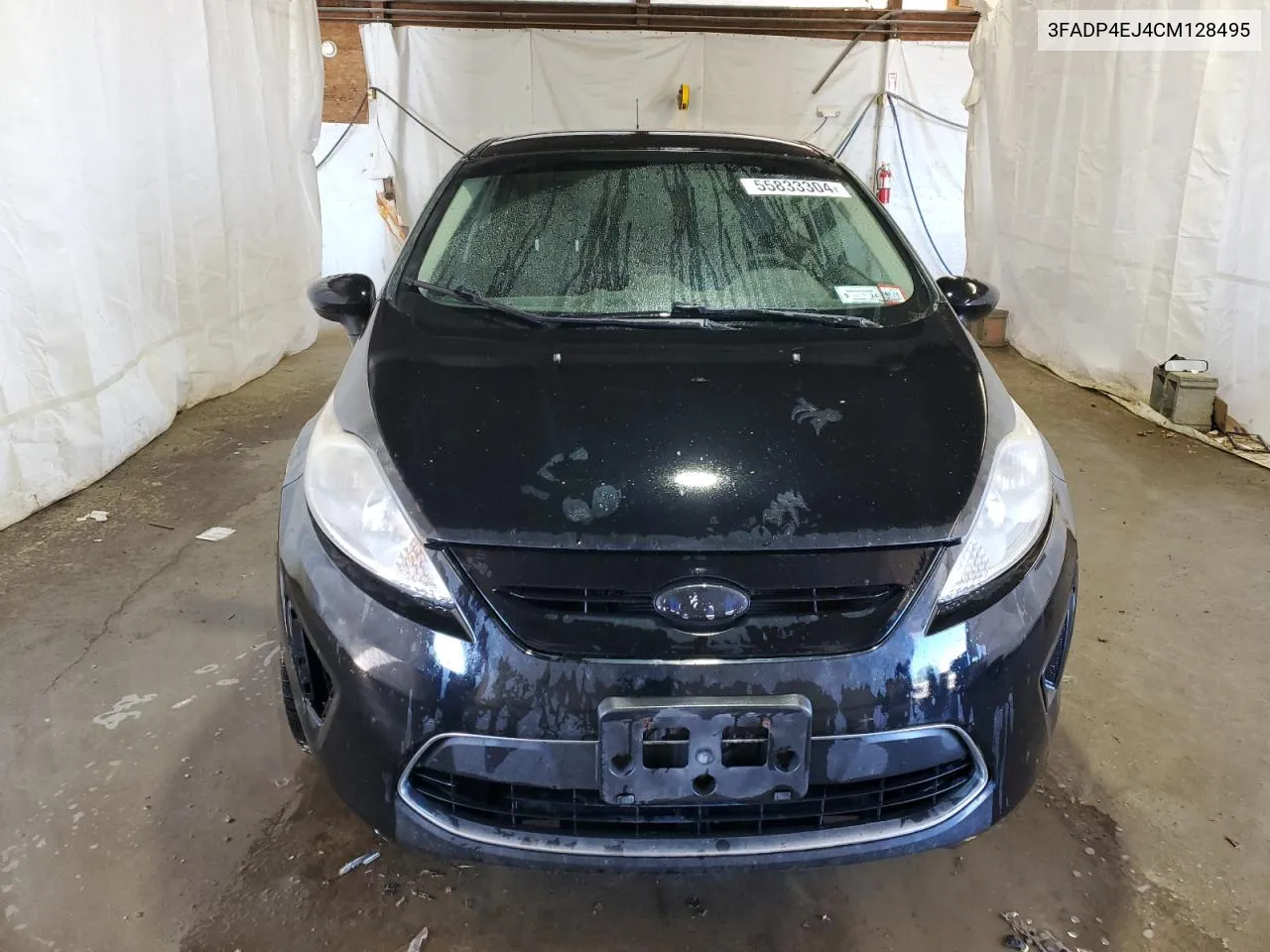 2012 Ford Fiesta Se VIN: 3FADP4EJ4CM128495 Lot: 55833304