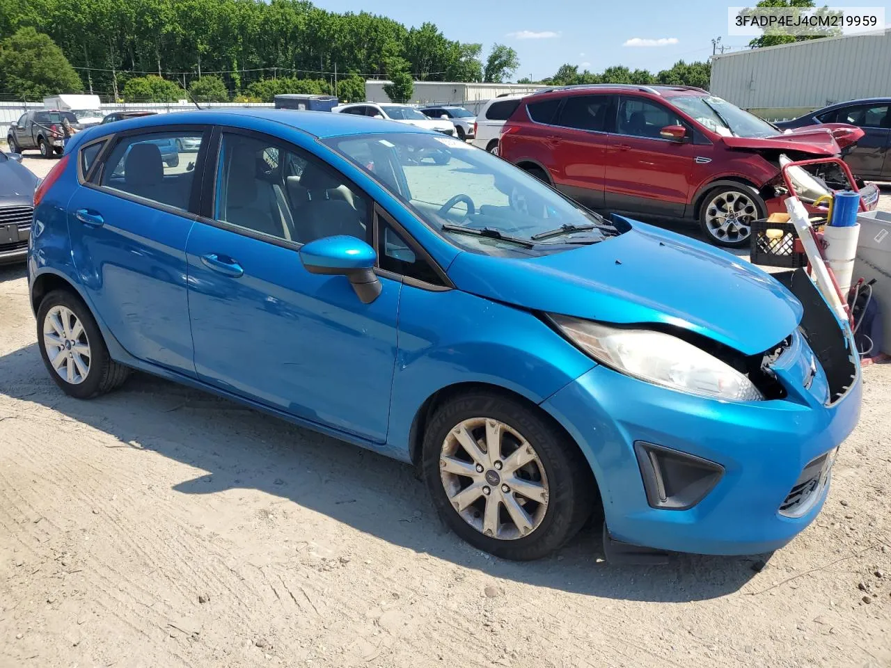 2012 Ford Fiesta Se VIN: 3FADP4EJ4CM219959 Lot: 55845114