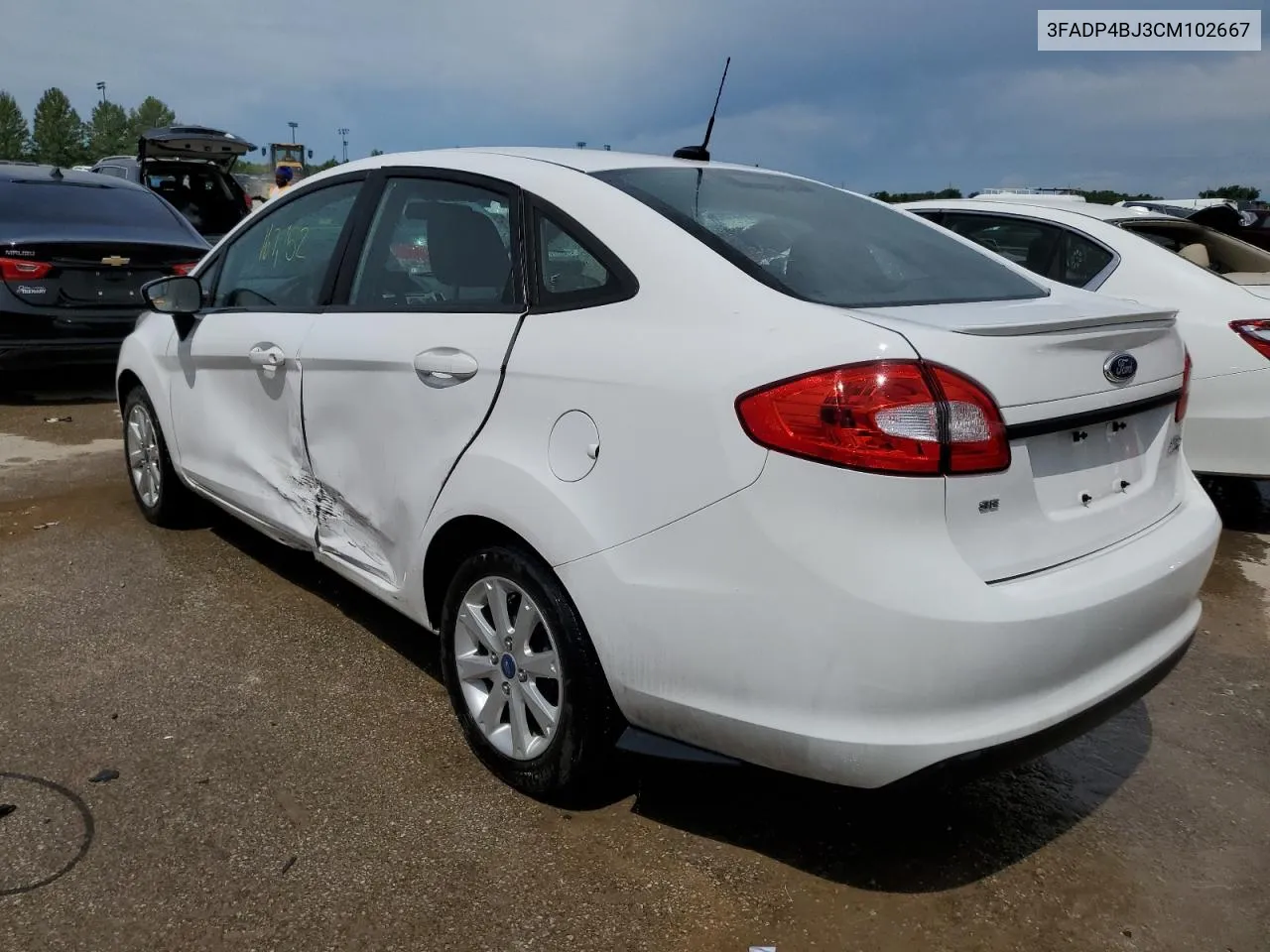 2012 Ford Fiesta Se VIN: 3FADP4BJ3CM102667 Lot: 55909854