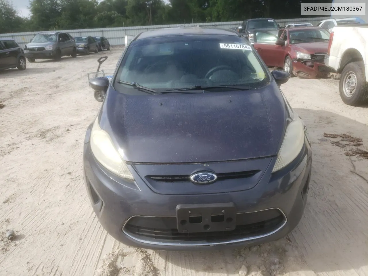 2012 Ford Fiesta Se VIN: 3FADP4EJ2CM180367 Lot: 56116784